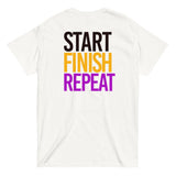 Start, Finish, Repeat - Small Face T-Shirt