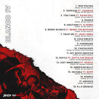 Blanco 4 (Physical CD), Includes Extra Song Not On Streaming